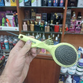 برس سیمی روبن کیفیت بالا در 3 رنگ پرفروش و جذاب داری شانه جمه آوری مو از داخل برس و میخ جدا کننده فرق سر و جداسازی