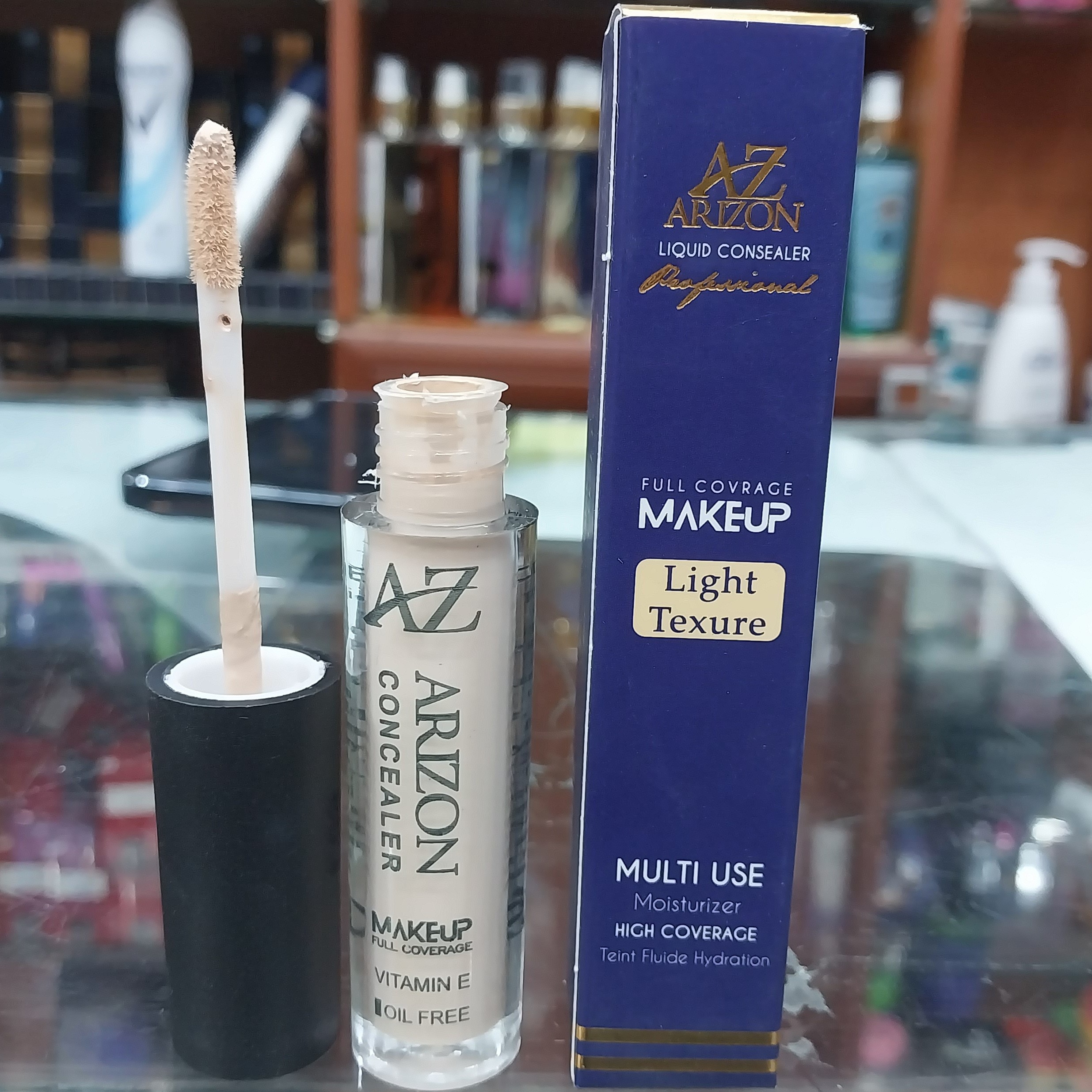 کانسیلر مایع آریزون کیفیت فوق العاده شماره 603 بژ نخودی متوسط با بسته بندی جدید