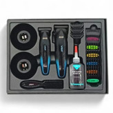 ماشین اصلاح موی سر و صورت شارژی وی جی آر مدل V- 889 s2 مجموعه دو عددی