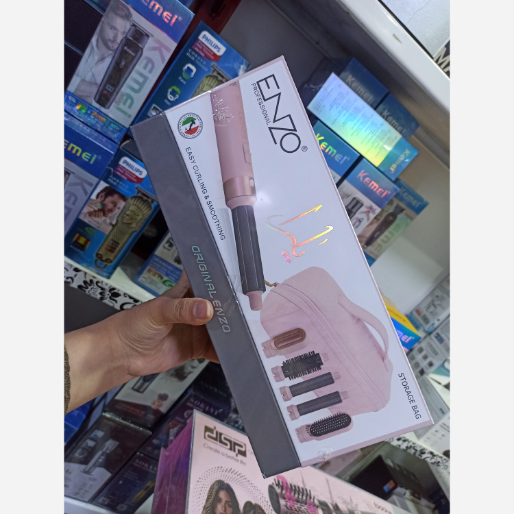 سشوار انزو طرح دایسون ایرپ یارا پنج 5 کاره 4142B کیف دار اصلی و تضمینی