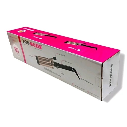 دستگاه فرکننده مارک موزر آلمان PRO MOZER 66185 حالت دادن مو در سی ثانیه روکش نانو ضد اسیب رساندن به مو دارای دو درج