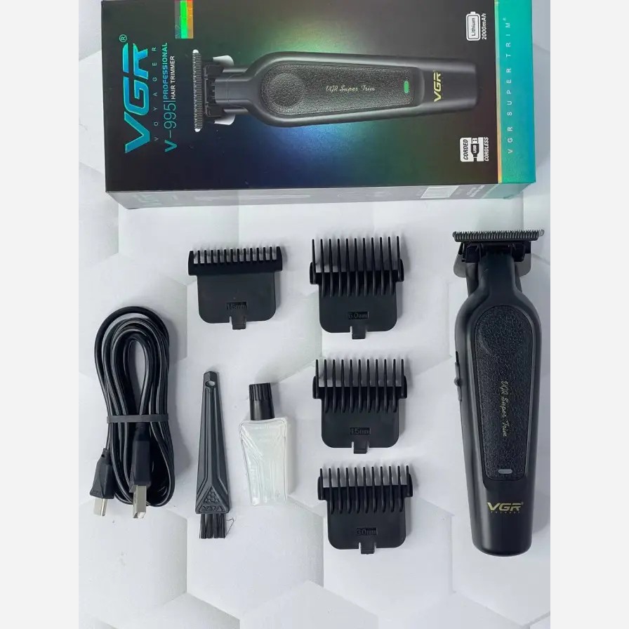 خط زن و صفر زن سر و صورت وی جی آر V-995