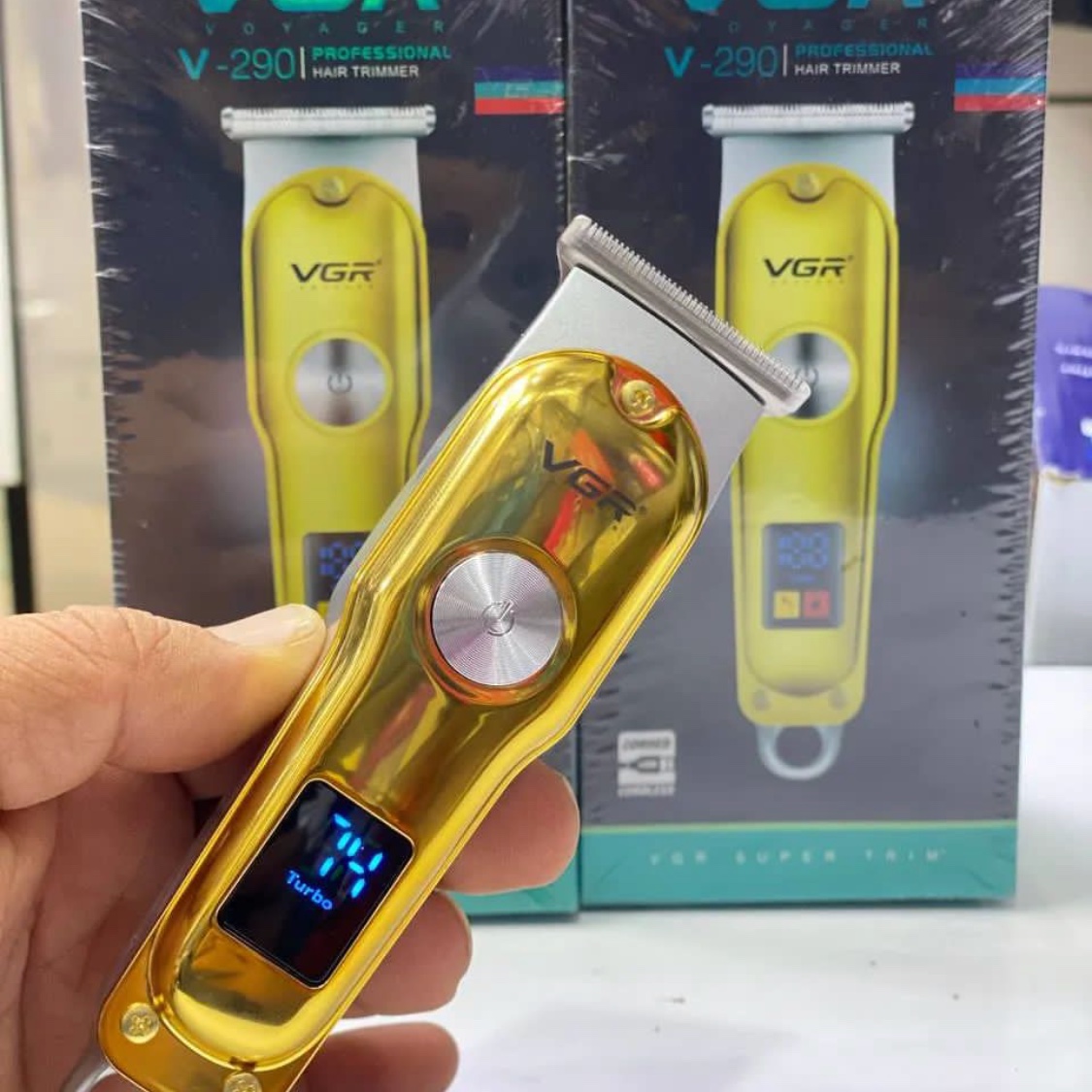 ماشین اصلاح موی سر و صورت وی جی ار مدل V-290.