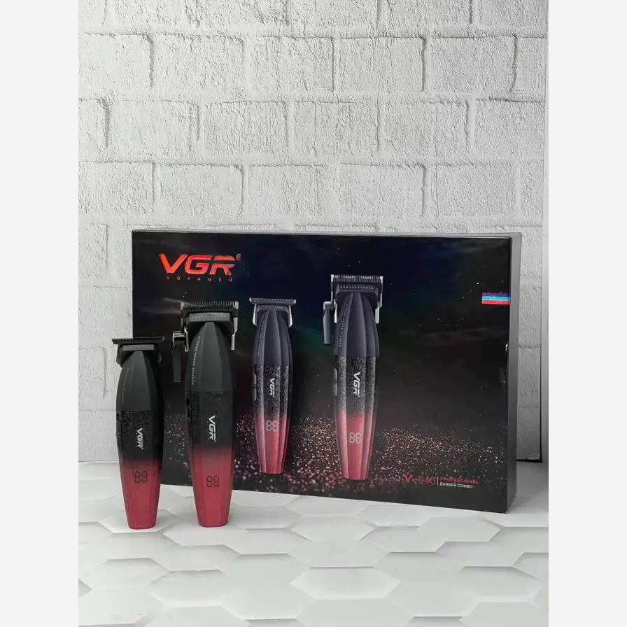ست ماشین اصلاح دوقلو وی جی آر مدل VGR V-640