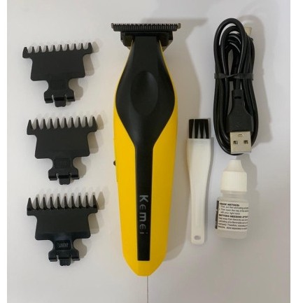 ماشین اصلاح خط زن و صفر زن موی سر و صورت شارژی کیمی مدل km-1688