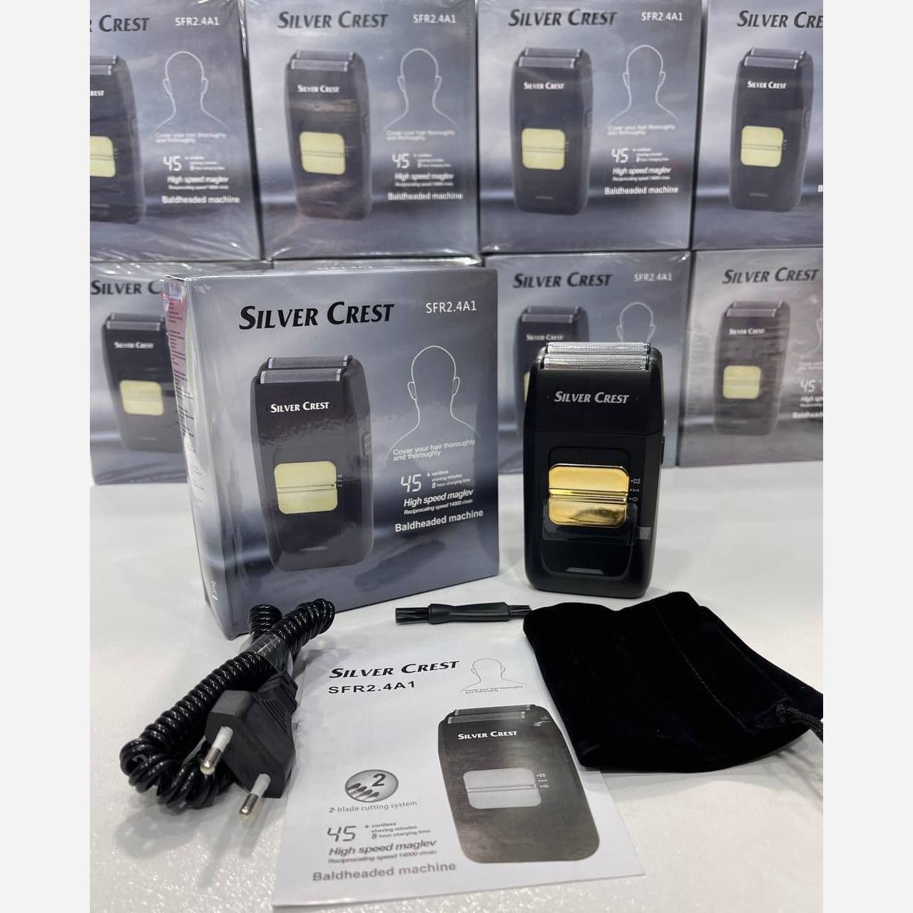 شیور موی صورت سیلور کرست Silver crest اصلی.