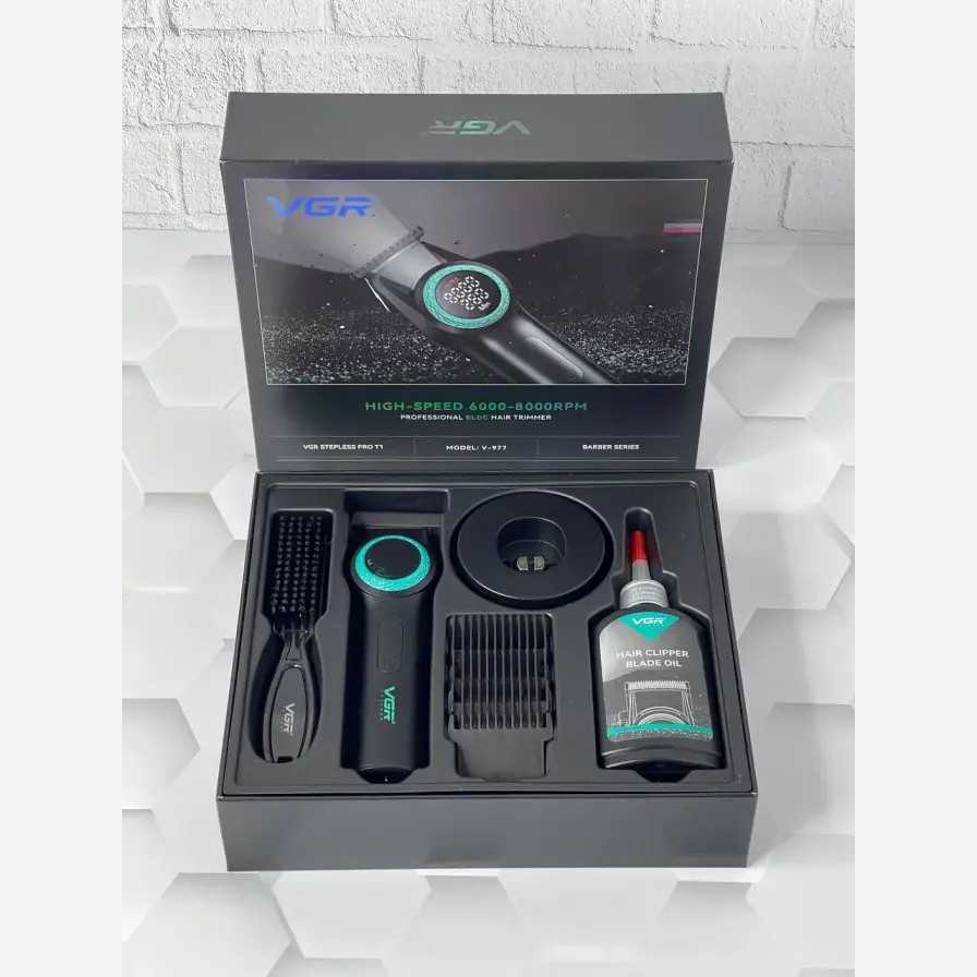 ماشین اصلاح وی جی آر سری آرایشگاه مدل VGR V-977