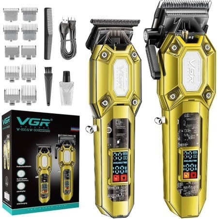 ست ماشین اصلاح حجم زن و خط زن وی جی ار VGR V-900 V-600
