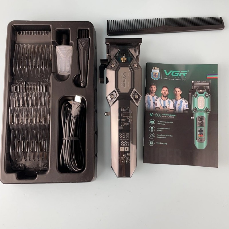 ست ماشین اصلاح حجم زن و خط زن وی جی ار VGR V-900 V-600