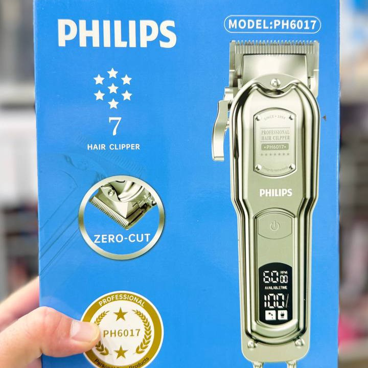 ماشین اصلاح حرفه ای فیلیپس مدل PH6017 موتور قابل تنظیم تا 6500 دور در دقیقه