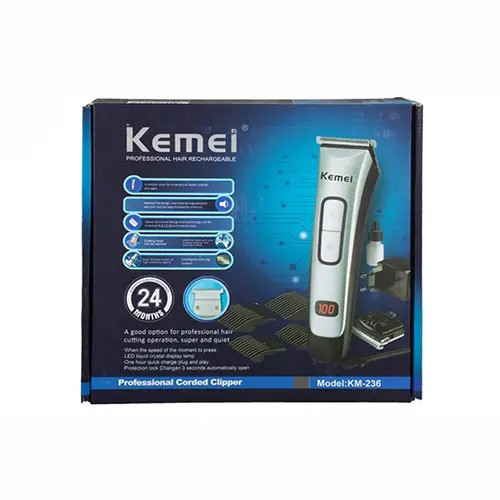 ماشین اصلاح خط زن کیمی KM-236 KEMEI KM-236 PROFESSIONAL HAIR RECHARGEABLE CLIPPER