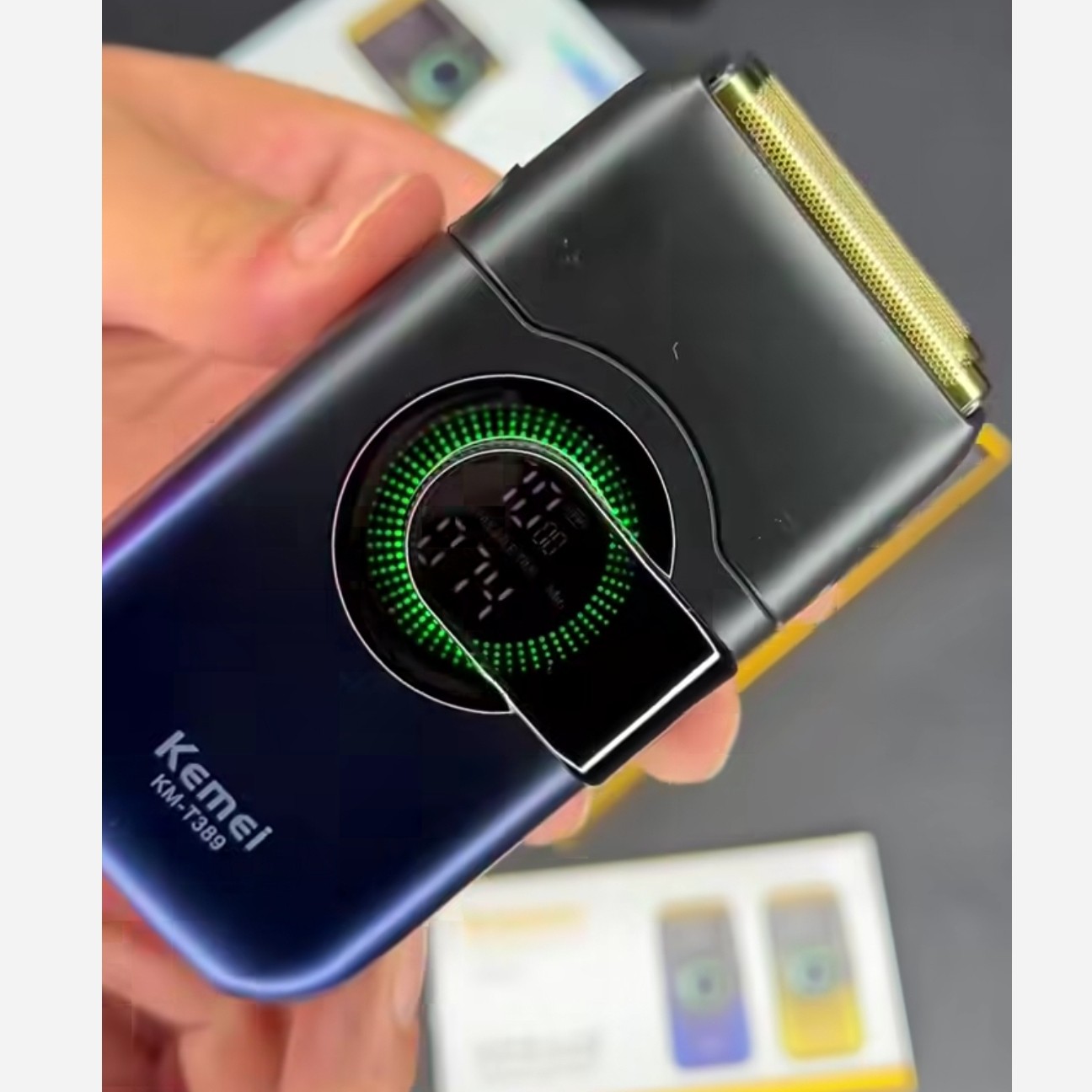 ماشین اصلاح کیمی مدل KM-T389 ضد آب