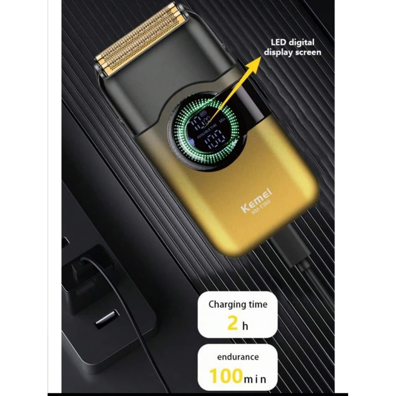 ماشین اصلاح کیمی مدل KM-T389 ضد آب