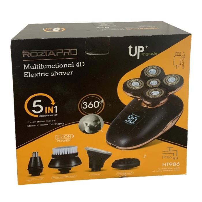 ماشین ریش تراش 5 کاره روزیا پرو مدل ROZIAPRO HT986