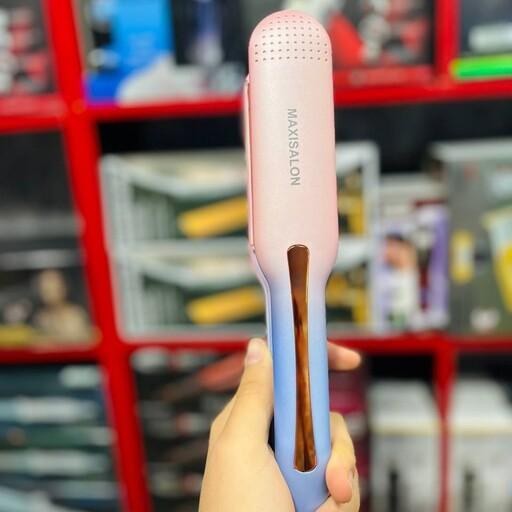اتومو کراتینه MAXISALON مدل MX-9928 بیشینه دما 750 فارنهایت بهرمند از فناوری تولید یون صفحه سرامیک تیتانیوم متوسط منبع ت