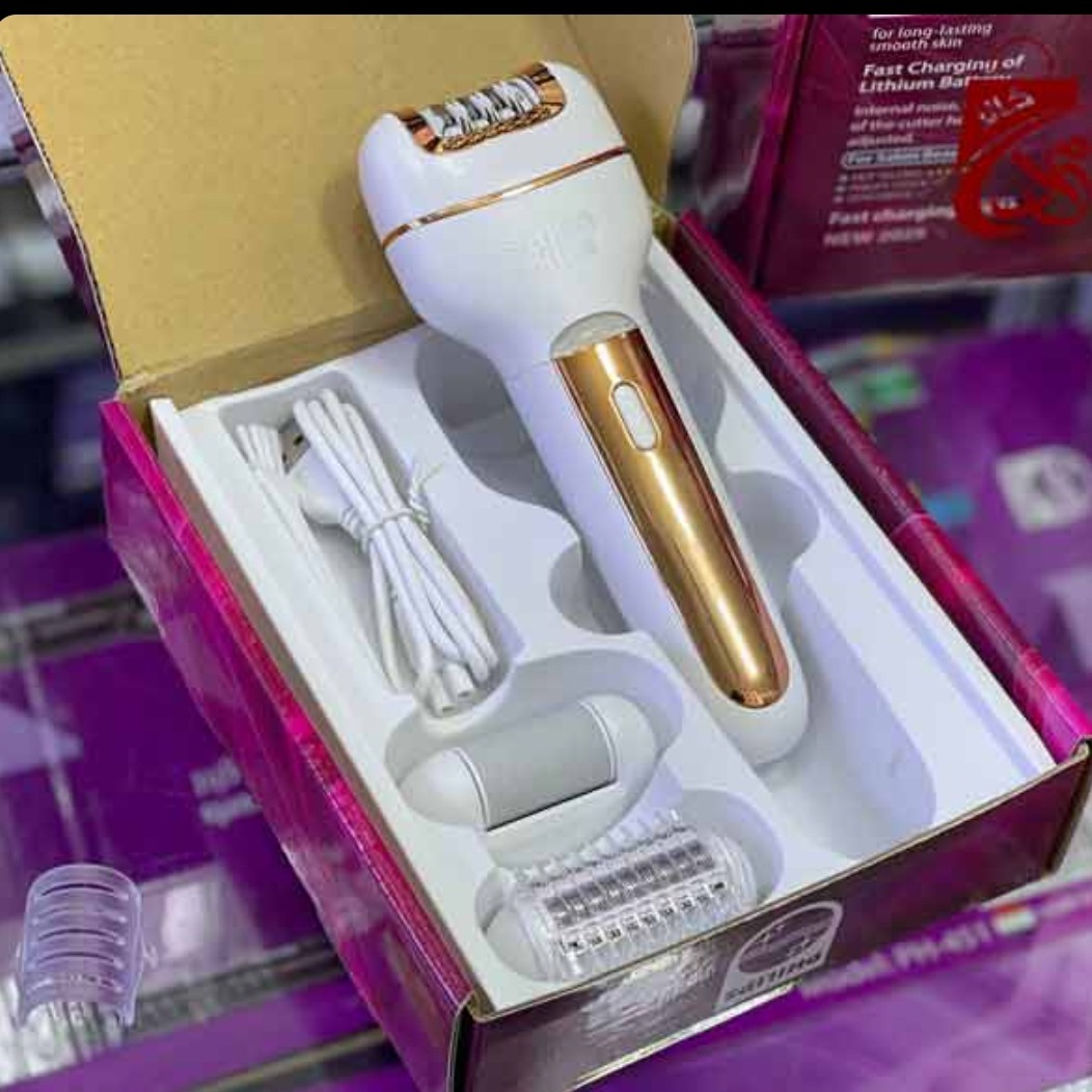 اپیلاتور فلیپس مدل PH1238 دیجیتالی صفحه نمایشگر موچین نانو ضد حساسیت باتری لیتیوم استاندارد قدرت متور 17000pa
