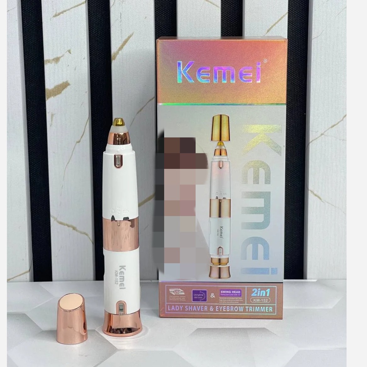 شیور زنانه 2 کاره کیمی مدل Kemei KM-152