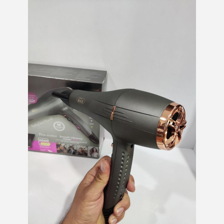 سشوار 3000 وات گلدن مکس حرفه ای موتور 21