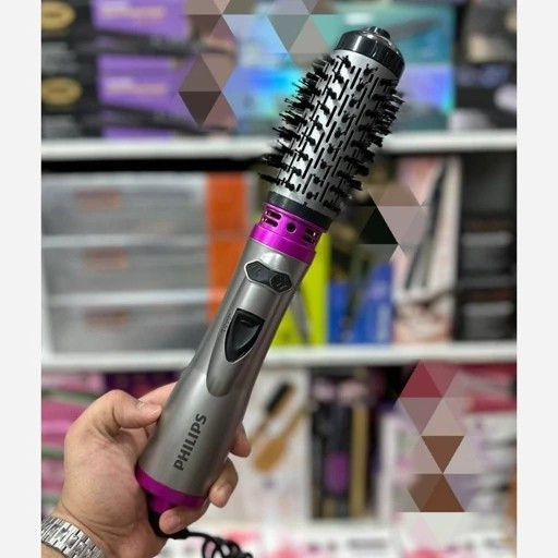 سشوار برس دار چرخشی PHILIPS مدل SDE975DE 2 کاره سشوار حالت دهنده