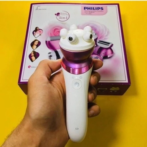 دستگاه اپیلاتور و موکن 5 کاره فیلیپس اصل مدل Philips کیفیت عالی