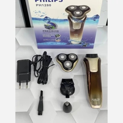 ماشین اصلاح سه کاره ضد آب فیلیپس مدل PH-1280
