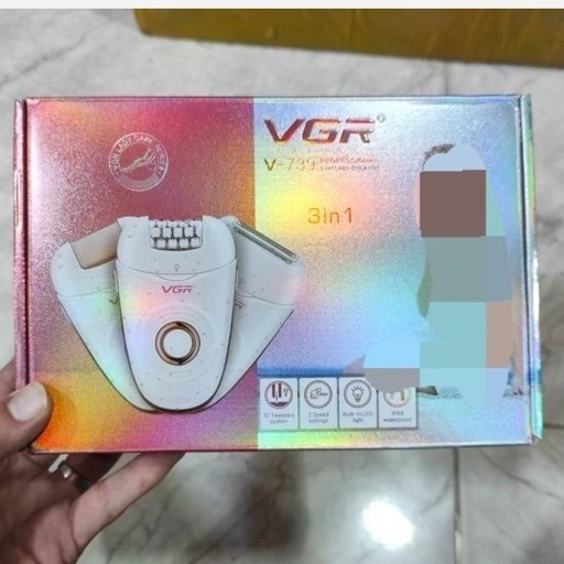 اپیلاتور وی جی آر مدل VGR V-739 سه کاره