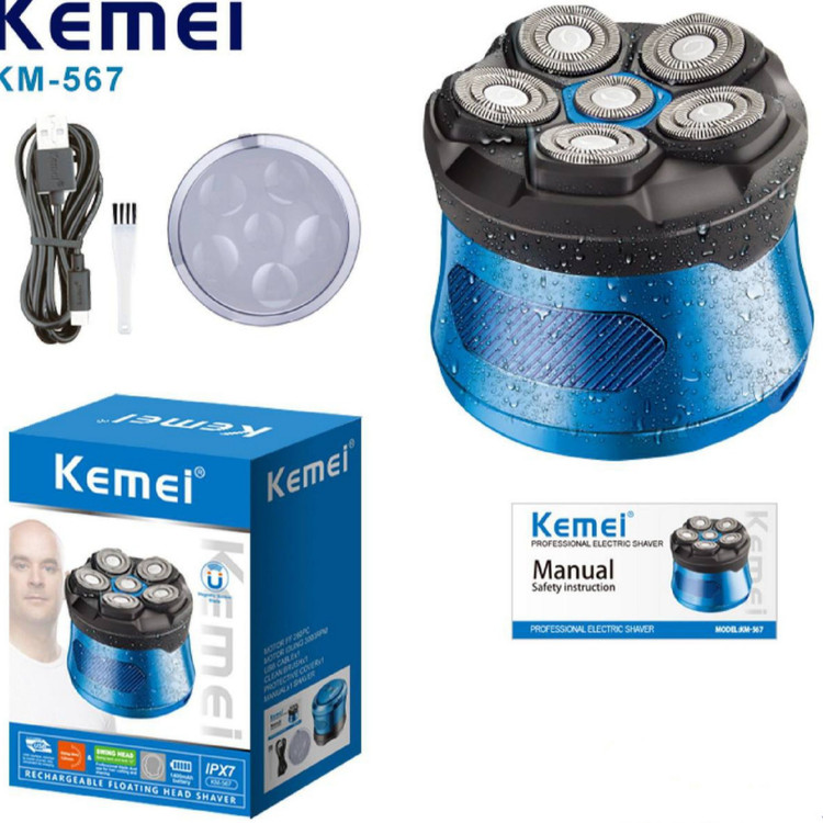 ماشین اصلاح موی سر و صورت شارژی کیمی مدل KM-567 TNG