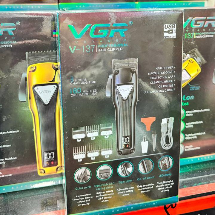 ماشین اصلاح وی جی ار مدل vgr v 137 بسیار پر قدرت و با کیفیت