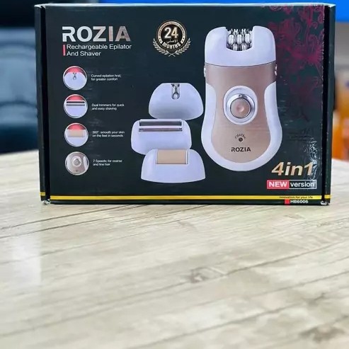 اپیلاتور رزیا rozia مدل HB-6006 اپیلیدی