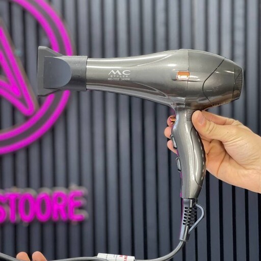 سشوار حرفه ای مارک mac stylerموتور سنگین AC اورجینال و اصلی