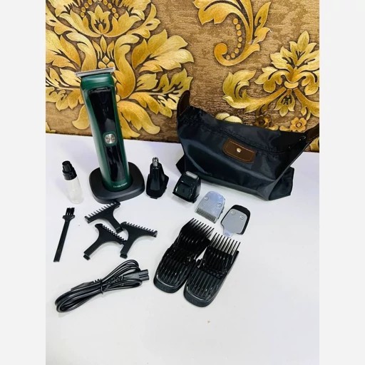 ست اصلاح آقایان سیلورکرست برند آلمان 5 کاره ماشین اصلاح-خطزن-شیور-موزن گوش و بینی-خط زن کوچک)جدید