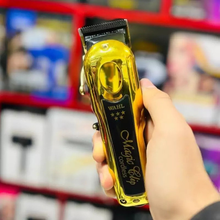 ماشین اصلاح وال مجیک کلیپ گلد بی سیم اصل WAHL MAGIC CLIP CORDLLESS GOLD