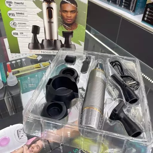 ست موزن گوش و بینی و خط زن دی اس پی مدل DSP model 40032 Nose trimmer set جدید