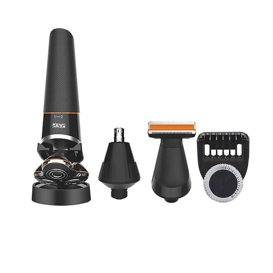 ریش تراش و سه تیغ فوق هوشمند چهار کاره دی اس پی مدل DSP-60087اورجینال