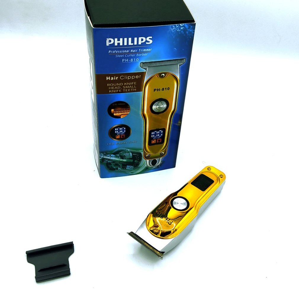 ماشین خط زن و صفر زن صورت و بدن فیلیپس PH-810 باتری لیتیوم رنگ طلایی