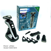 ریش تراش هوشمند فلیپس سری s10000 Shaver philips 10000 new کاملا هوشمند تنظیم دور متور و تیغ ها مناسب با ضخامت مو