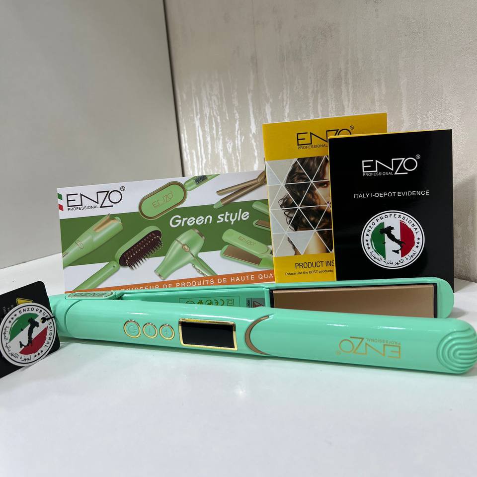 اتو مو انزو کراتینه اصل گارانتی دار بدون کوچک ترن اسیب حتی به مو های نازک و شکننده کاملا اورجینال
