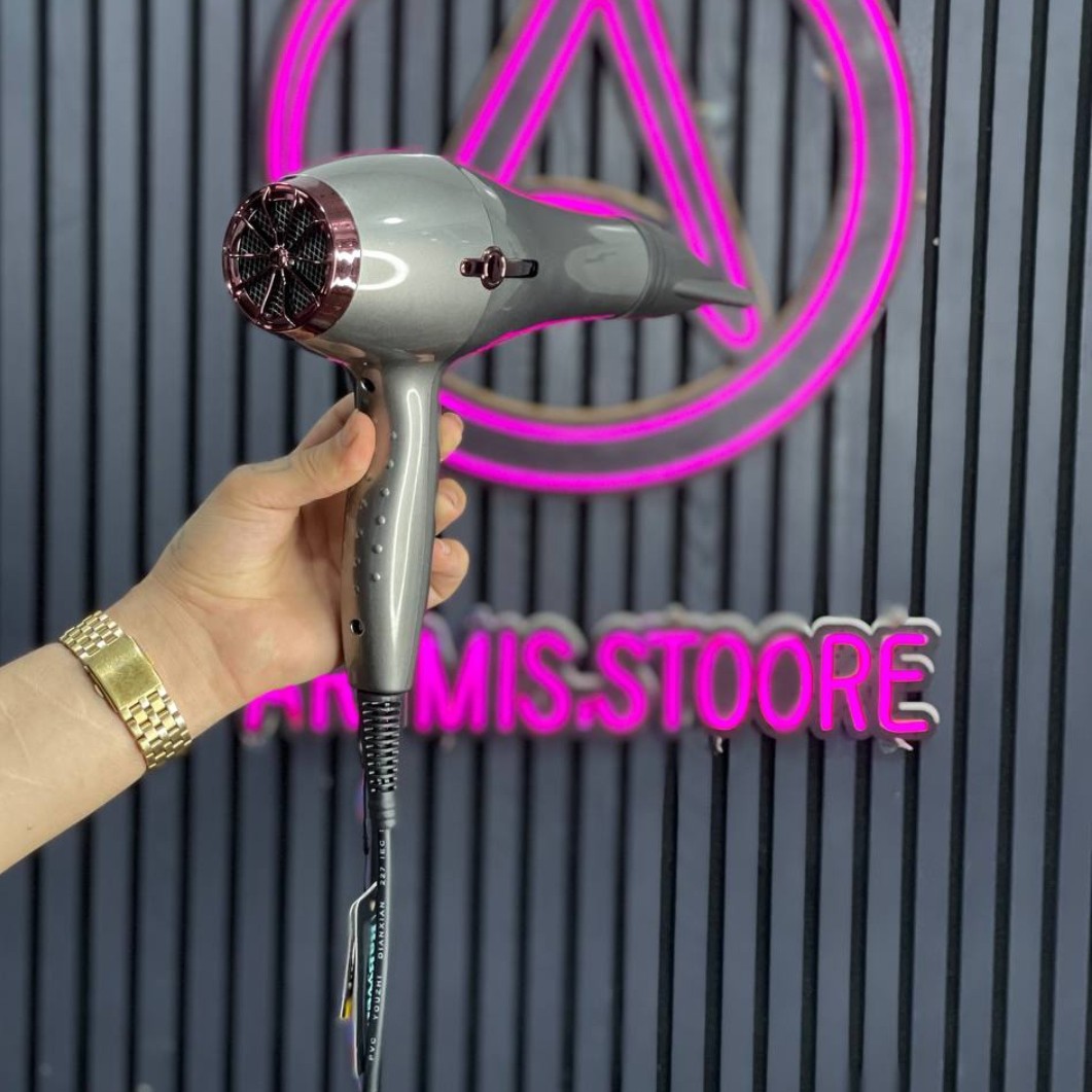 سشوار با کیفیت بابی ورس پرتاب باد عالی گرمایش عالی سرد و گرم موتور بزرگ سیم پیجی ای سی قابل استفاده برای سالن