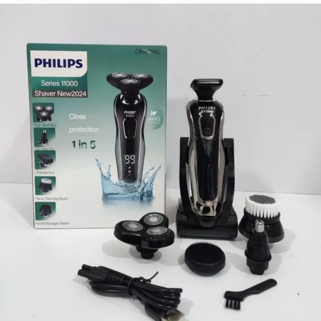 ماشین اصلاح حرفه ای سه تیغ هوشمند 5 کاره فیلیپس S11000