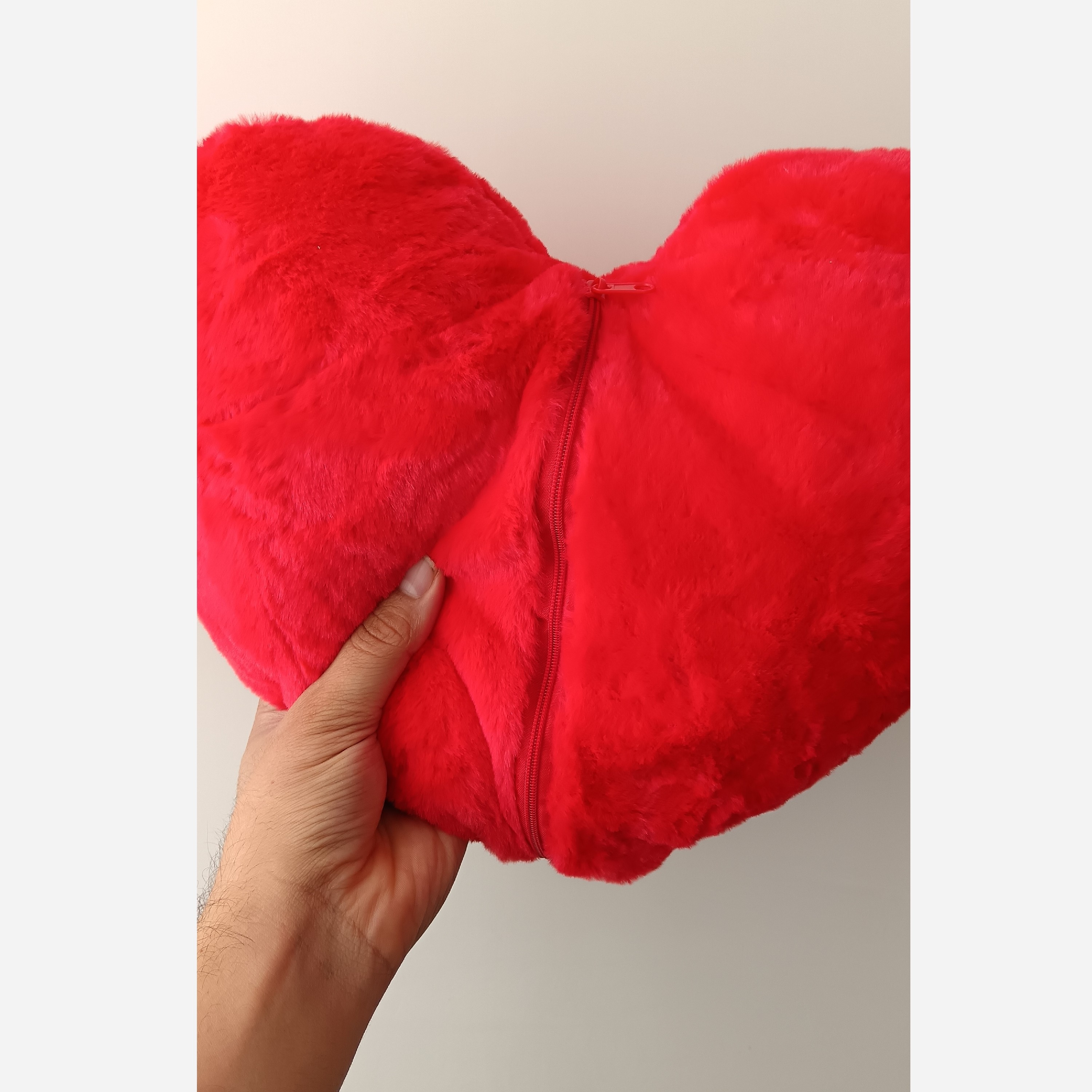 عروسک قلب خارجی زیپ دار