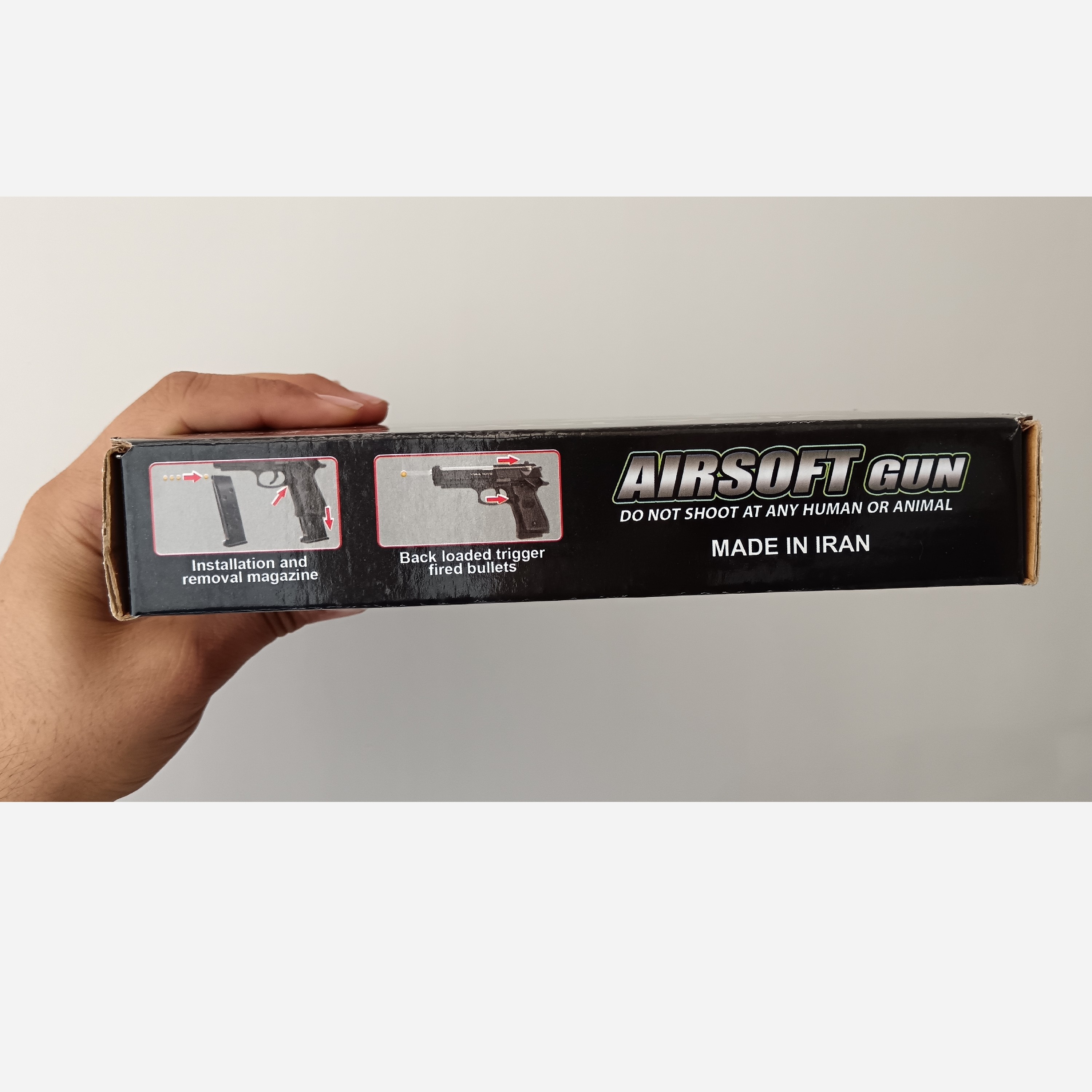 اسباب بازی کلت c19 ویراتویز اسباب بازی کلت فلزی پلاستیکی ایرانی سی 19 کلت ساچمه ای گنابادشاپ