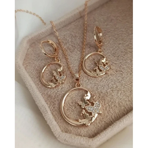 نیمست پروانه دخترانه ژوپینگ طرح طلا