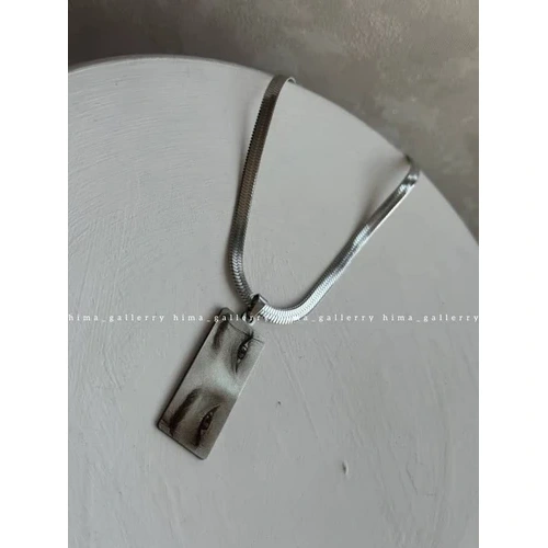گردنبند چشم یار با حک دلخواه شما