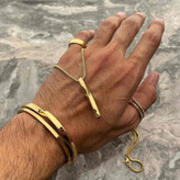ست مردانه طلایی استیل خاص