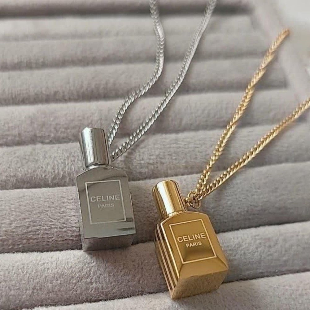 گردنبند عطر یار (رنگ ثابت استیل)