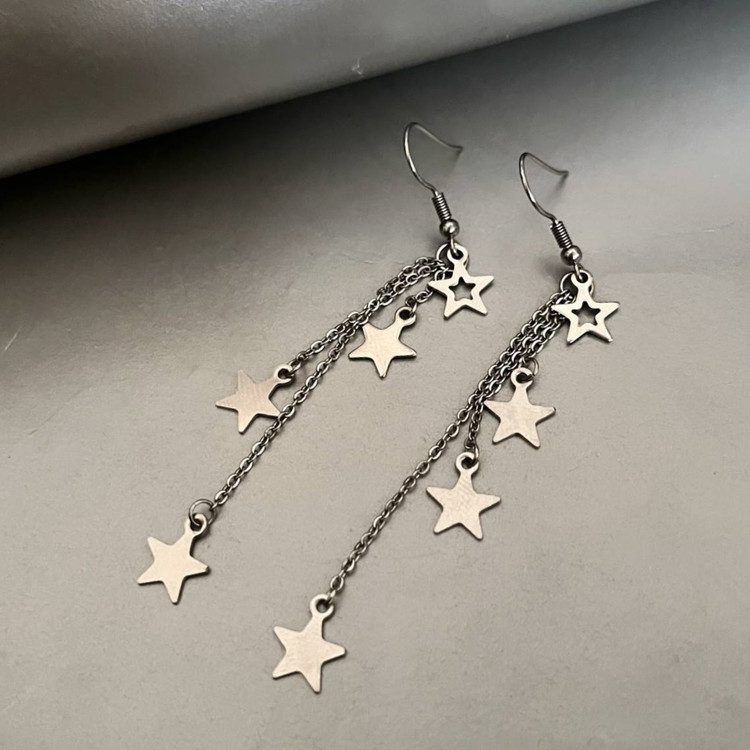 گوشواره ستاره استیل