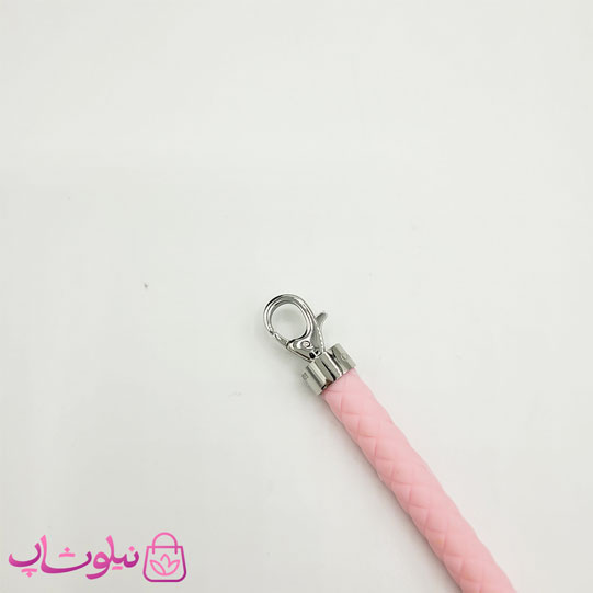 دستبند امگا رابر زنانه صورتی کیفیت مستر
