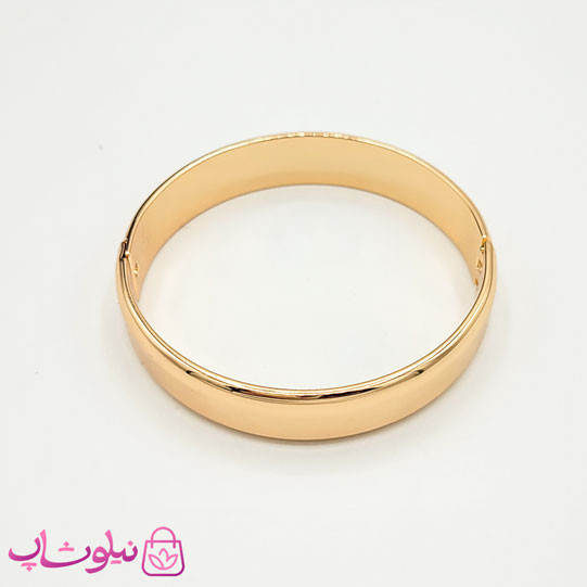 تکپوش زنانه پهن ژوپینگ طلایی مدل آینه ای سایز 2 کد 6491