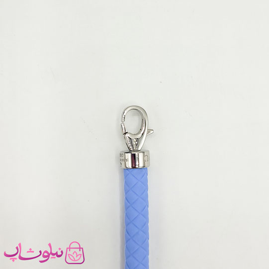 دستبند امگا رابر آبی روشن مردانه زنانه کیفیت مستر