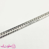 پابند زنانه YSX مدل کارتیه کوبیده نقره ای کد 1196